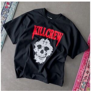 OVERSIZED "KILL CREW SKULL" T-SHIRT